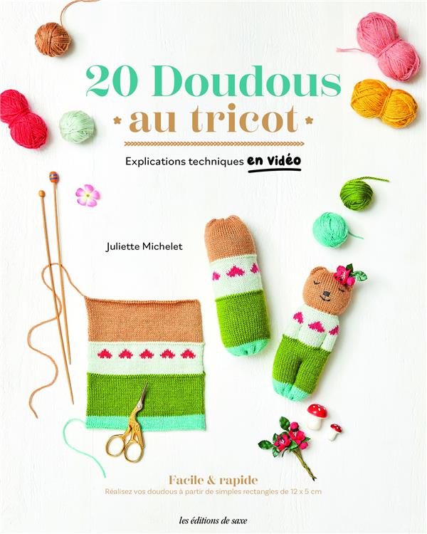 20 Doudous au tricot - Juliette Michelet