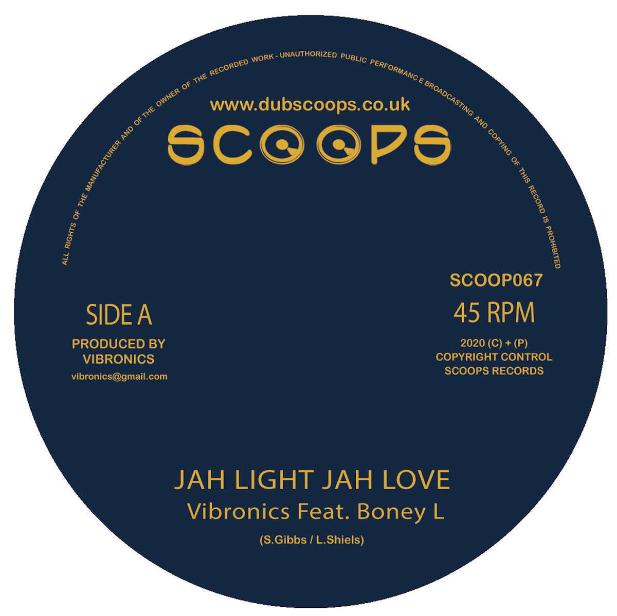 Jah Light Jah Love - Vibronics Feat. Boney L