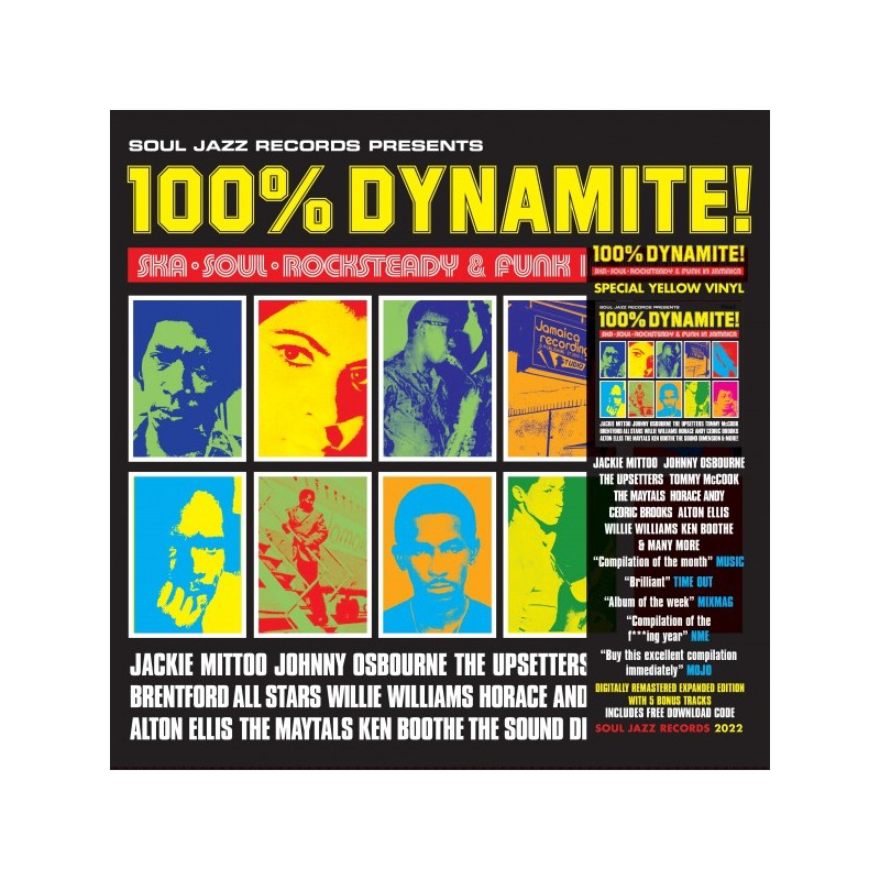 Soul Jazz Records Presents 100% DYNAMITE! Ska, Soul, Rocksteady and Funk in Jamaica