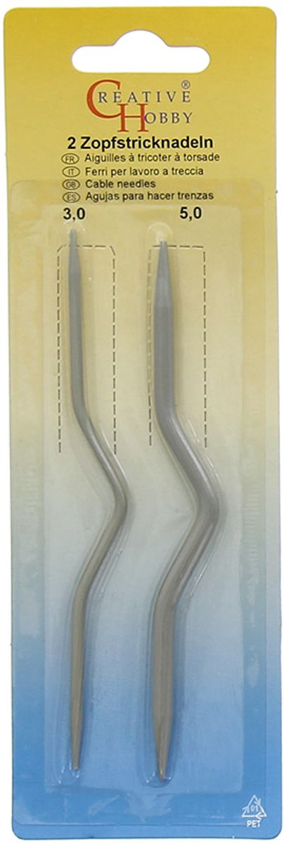 Aiguilles à torsades Creative Hobby 3.0 et 5.0