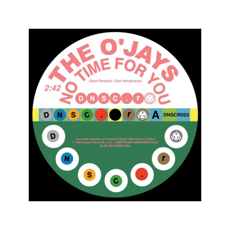 No Times for You / Because I Love You - The O’Jays / Willie Hightower