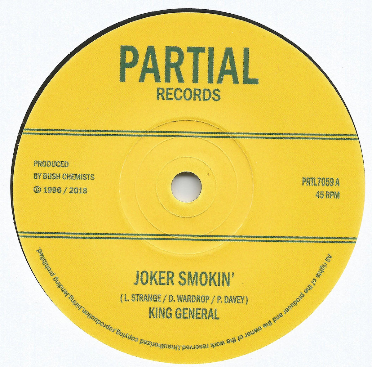 Joker Smokin' - King General / Bush Chemists