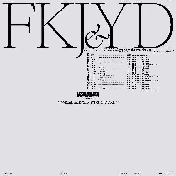 Live from the Greenhouse - FKJ & Yussef Dayes