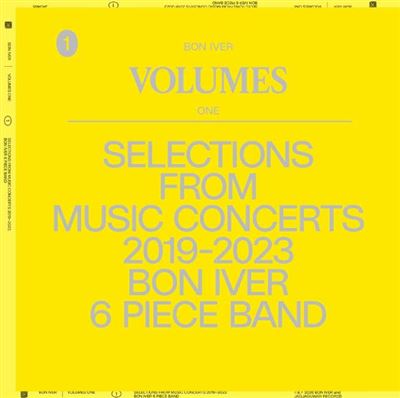 Volumes: One  »Selections From Music Concerts 2019-2023 Bon Iver 6 Piece Band » - Bon Iver