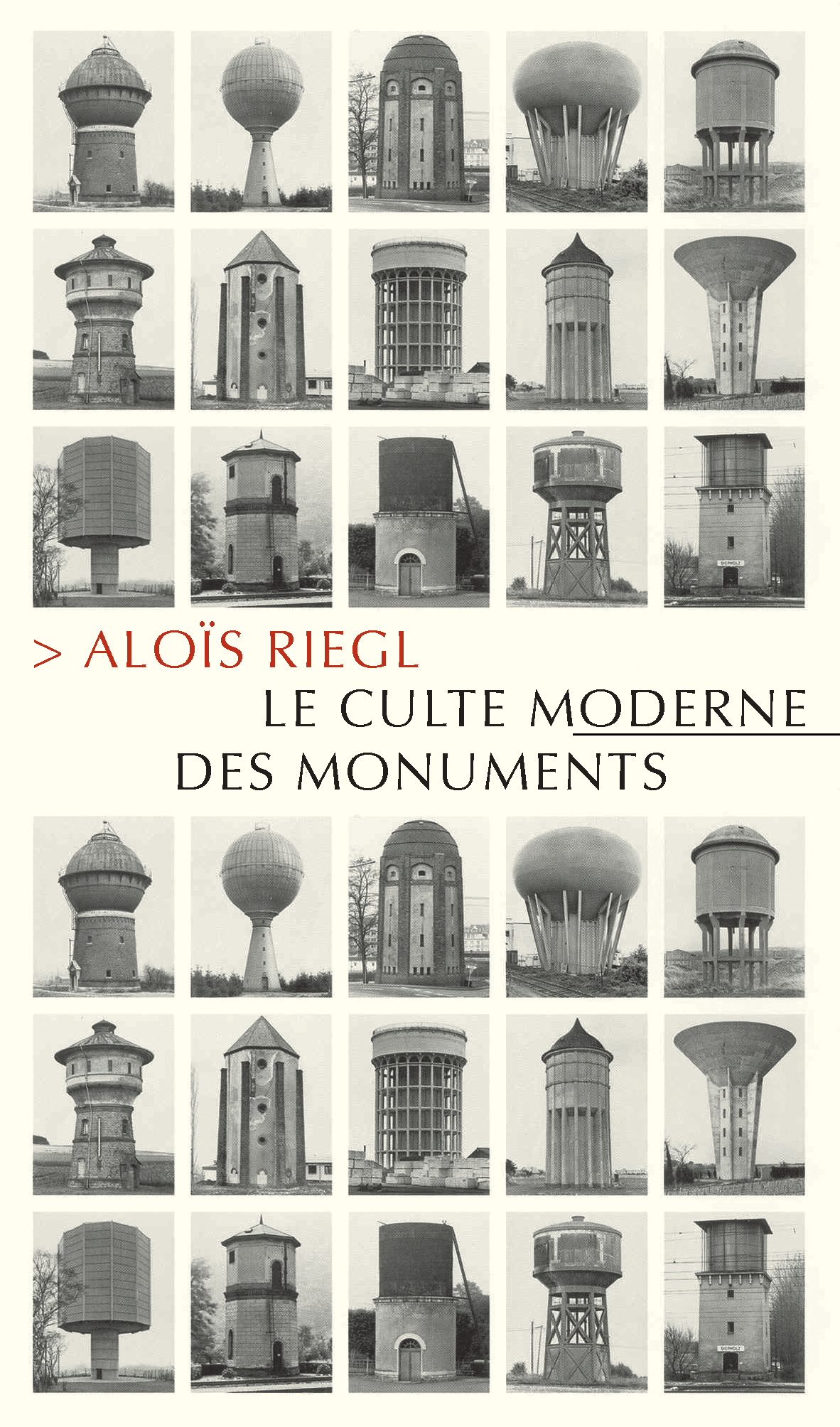 Le culte moderne des monuments - Aloïs Riegl