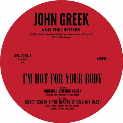 I’m Hot For Your Body - John Greek and The Limiters