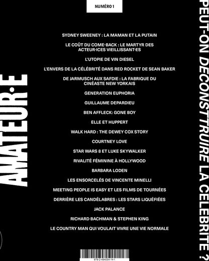 Amateur-e (la revue cinéma du Gospel) : numéro 1