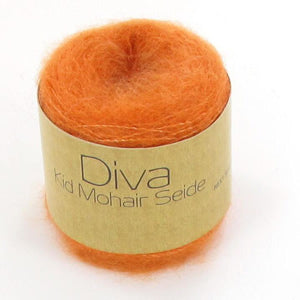 DIVA Kid Mohair et Soie by Garnmanufaktur - pelotes de 25g/210m