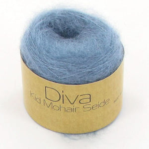 DIVA Kid Mohair et Soie by Garnmanufaktur - pelotes de 25g/210m