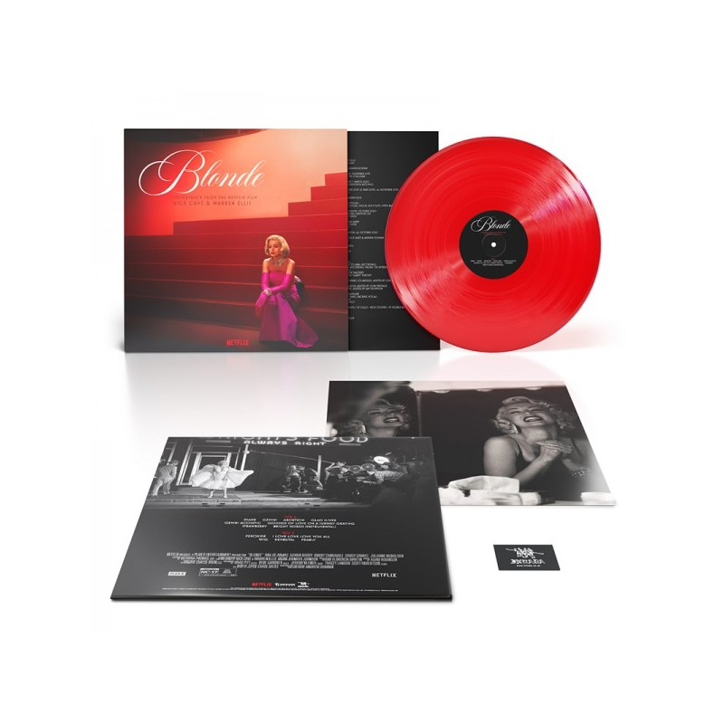 Blonde (Soundtrack From The Netflix Film), vinyl rouge - Nick Cave / Warren Ellis